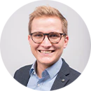 Lukas Schweizer, Account Manager bei CAS Merlin